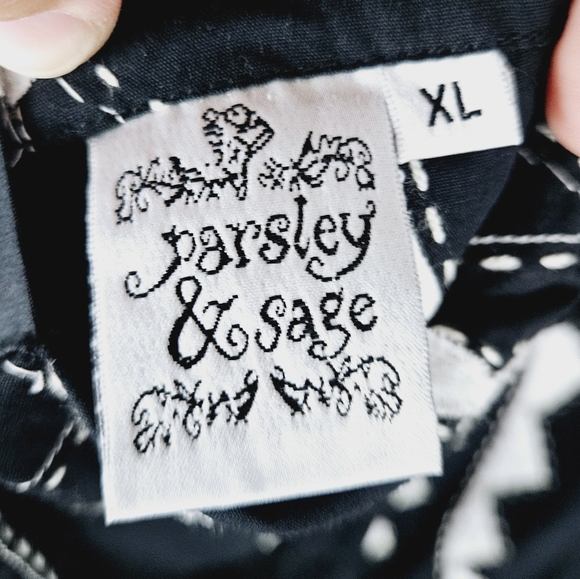 PARSLEY & SAGE | button up reversible lightweight blazer jacket - Picture 11 of 12